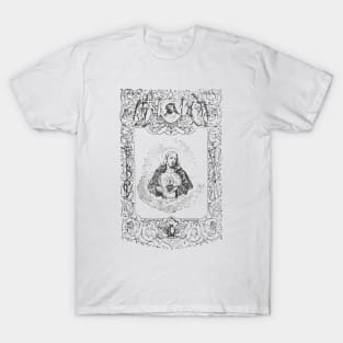 Consecration to the Sacred Heart of Jesus Picture Catholic T-Shirt